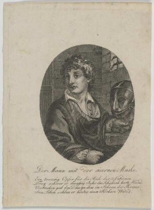 Bildnis des Mann mit der eisernen Maske