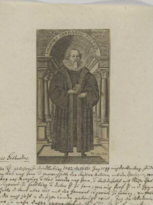 Bildnis des Johannes Gerhardus