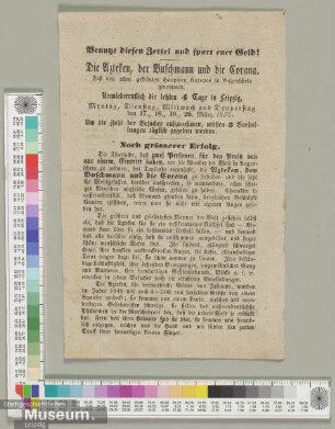 Die Azteken, der Buschmann und die Corana