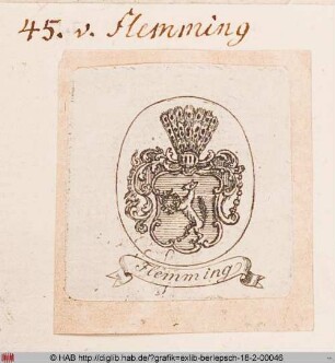 Wappen der Familie von Flemming