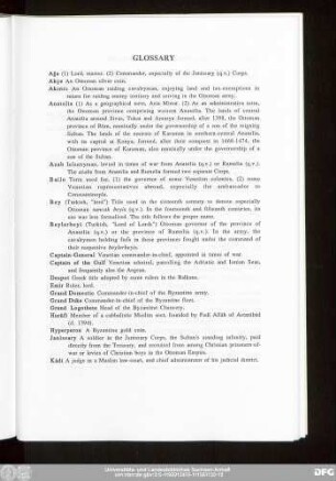Glossary