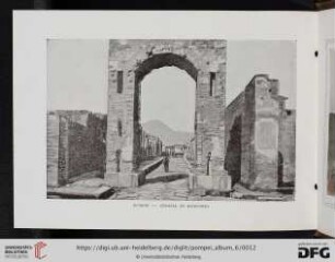 Pompei - Strada di Mercurio