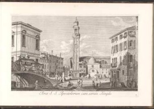 Venedig, X. Area S.S. Apostolorum cum eorum Templo.