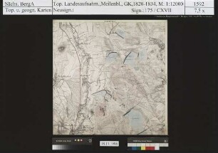 Schönfeld, Lötzschen bei Thiendorf, Rödern, Ebersbach, Freitelsdorf, Cunnersdorf, Bieberach, Kalkreuth