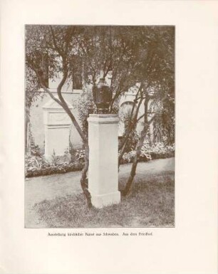 Ausstellung kirchlicher Kunst aus Schwaben. Aus dem Friedhof
