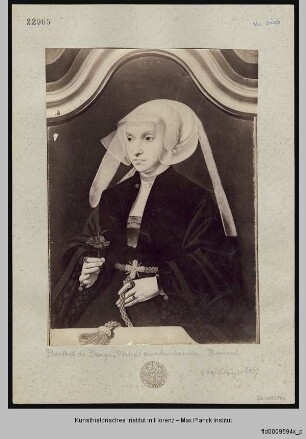 Porträt der Katharina von Mülheim, zweite Ehefrau von Philipp von Gail