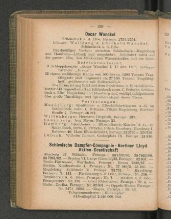 Schlesische Dampfer-Compagnie-Berliner Lloyd Aktien-Gesellschaft