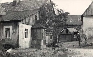 Bauerngehöft in Katschwitz : Burski dwór w Kočicy