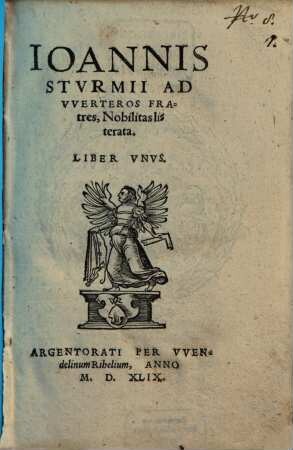 Nobilitas literata : liber unus