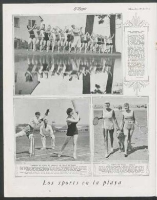 Los sports en la playa