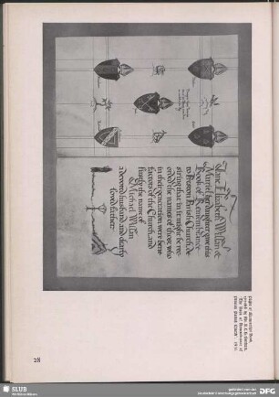 Seiten aus dem Manuskript-Buch „Book of Remembrance of Preston Parish Church"
