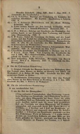 Quartalbericht des Vereins für Meklenburgische Geschichte und Alterthumskunde, 13. 1847/48, Nr. 1