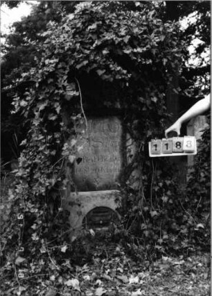 Grabstein 1188 [Hahn S. 62 Grab-Nr. 1666]