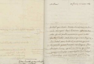 Voltaire an Karoline Luise von Baden (Ferney-Voltaire)