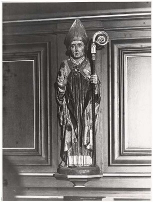 Franziskaner-Klosterkirche, Berlin: Bischofsfigur