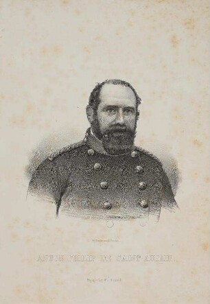 Bildnis von Anton Philipp de Saint-Aubain (1804-1850)