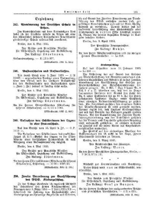Anerkennung der deutschen Schule in Athen : [Erziehung] ; [Amtliche Erlasse] ; [Amtlicher Teil]