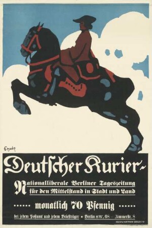 Deutscher Kurier. Nationalliberale Berliner Tageszeitung