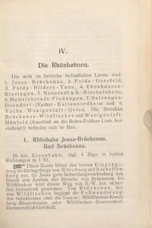 1. Rhönbahn Jossa-Brückenau, Bad Brückenau.