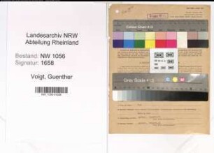 Entnazifizierung Guenther Voigt , geb. 27.09.1906 (Angestellter)