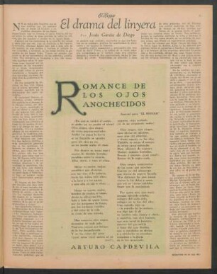 Romance de los ojos anochecidos