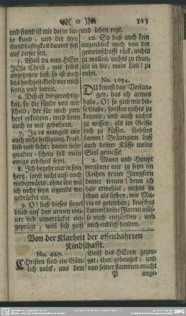 Von der Klarheit der offenbahrten Kindschafft