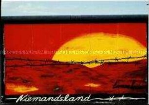 Gemälde von Carmen Leidner an der East Side Gallery