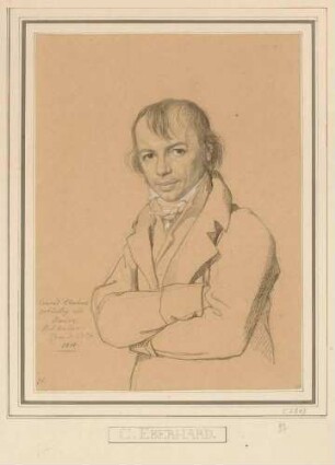 Bildnis Eberhard, Konrad (1768-1859), Bildhauer, Maler, Lithograph