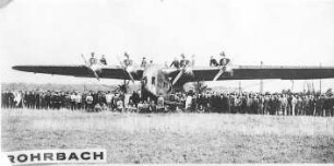 Staakener Rieseneindecker, 1000 PS, 1921 (Konstruktion Dr. Rohrbach) : Technikgeschichte | Maschinenbau | Verkehrswesen | Luftfahrzeuge | Flugzeuge