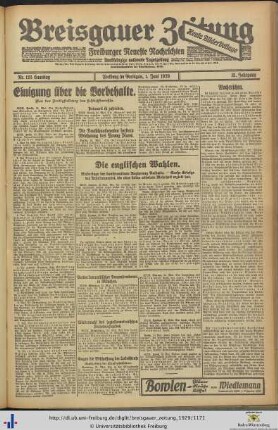 Nr. 125-149 (Juni 1929)
