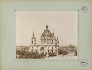 Berliner Dom: Ansicht von Süd-West (Bauzustand)