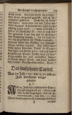 Das funfzehente Capitel – Das sechzehente Capitel
