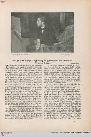 Die skandinavische Ausstellung in Stockholm, ein Rückblick