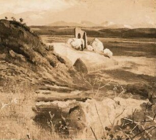 Torre di Quinto : Torre di Quinto. Ölgemälde (1869; A. Venus)