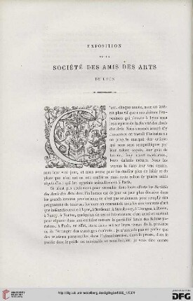 20: Exposition de la Société des amis des arts de Lyon