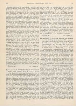 191-192 [Rezension] Sachs, Hirsch, Die Partikeln der Mischna. Diss