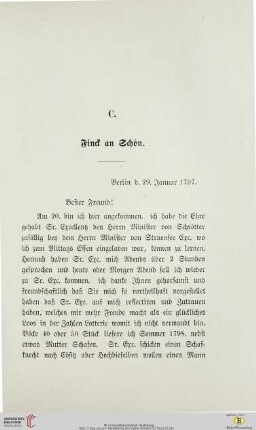 C. Finck an Schön
