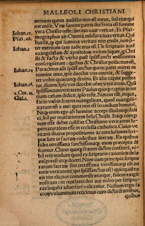 Malleolus christianus, vera piaque excudens ac confirmans orthodoxa