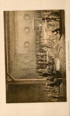 Court of the sultan of Borneo