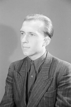 Porträt: Paul Völkel : Portret: Pawoł Völkel : Bautzen / Budyšin