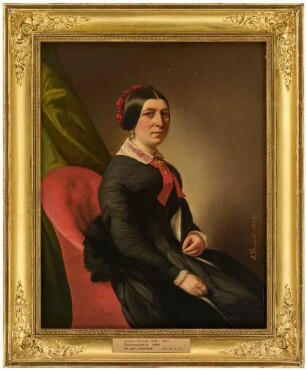 Bildnis einer sitzenden Dame