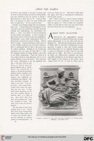 66: Albert Toft : Sculptor