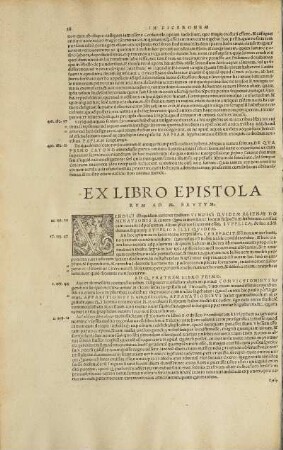 Ex Libro Epistolarum Ad. M. Brvtvm.