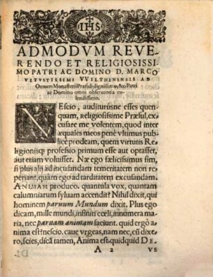 Disputatio Philosophica de anima animaeque facultatibus