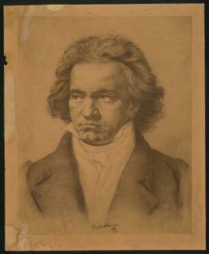 [Bildnis Ludwig van Beethoven] : L. v. Beethoven