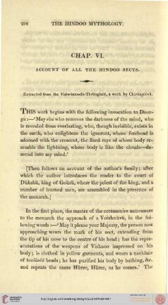 Account of All the Hindoo Sects