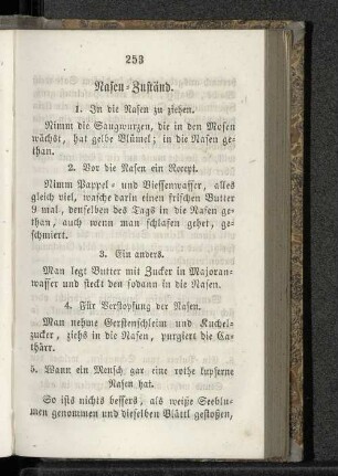 Nasen-Zuständ.