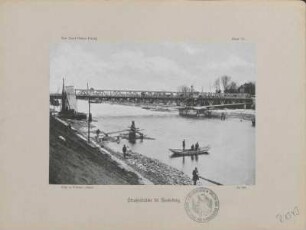 Blatt 15. Straßenbrücke bei Rendsburg.