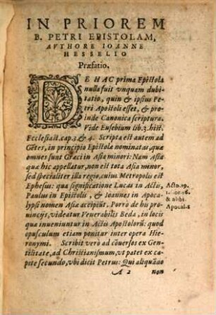 In priores B. Petri et Ioannis canonicas epistolas eruditissimus commentarius
