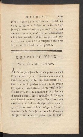 Chapitre XLIX. Suite de cette aventure